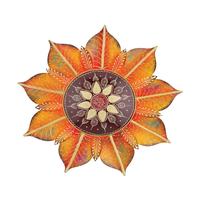 Regal Art & Gift 22" Floral Henna Wall Décor