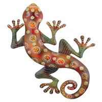 Regal Art & Gift 24" Maha Copper Gecko Decor