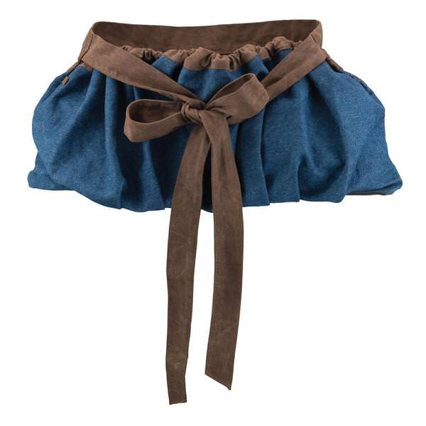 Big Blue Gathering Half Apron