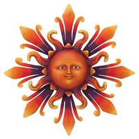 Regal Art & Gift 24" Medium Sun Wall Décor