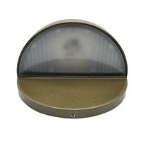 Rich Brilliant Willing 1 Lamp 120 volt 2,700K Brown/Gold LED Wall Dimming Ledge Round LED Light