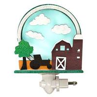 Roman 6" Farm Scene Night Light