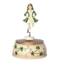 Roman 7" Musical Irish Dancer Roman Figurine