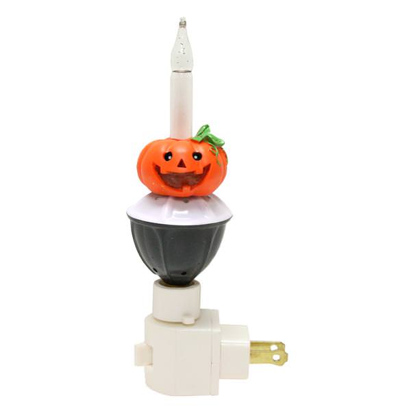 6.25" Jack-O-Lantern Bubble Light Night Light