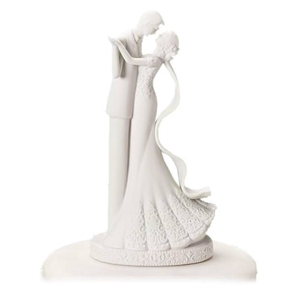 8" Love Never Fails Roman Cake Topper