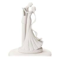 8" Love Never Fails Roman Cake Topper