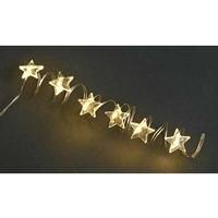 View 10' Battery Operated Warm White Stars LED String (Batteries not Included)