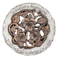 Roman 12" Flower Stepping Stones