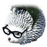 Roman 6.5" Hedgehog with Glasses Roman Figurine
