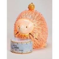 Roman 5.5" Porcelain Hedgehog by Rachelle Anne Miller