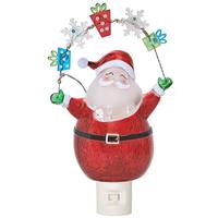 View 7.75" Santa with Garland LED Night Light