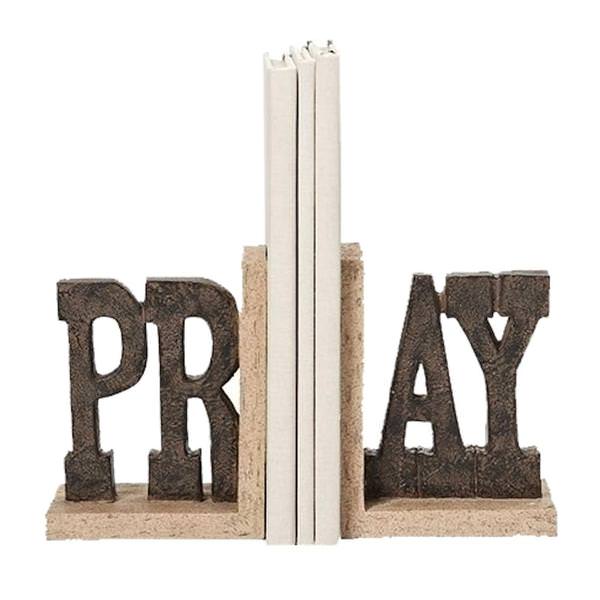6.75" Pray Bookends