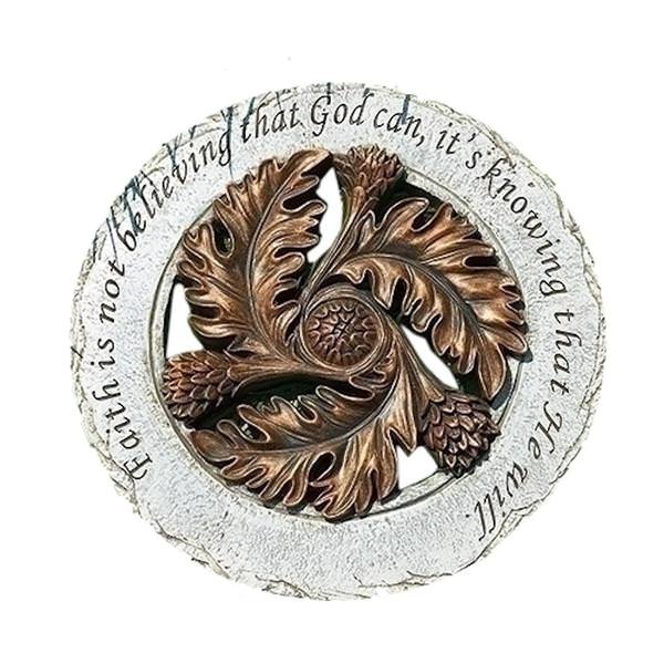 12" Inspire Bronze Stepping Stones