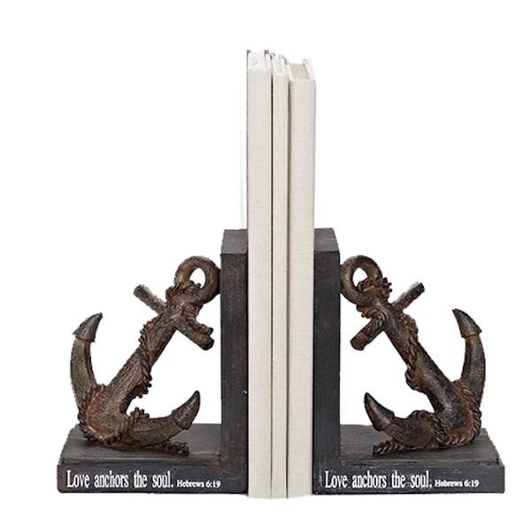 7.75" Anchor Bookends