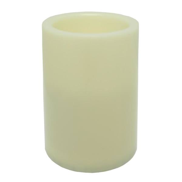 3" x 4" Battery Operated LED Waterproof Plastic Candle