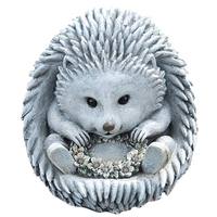 Roman 7.5" Hedgehog In Rain Boots Roman Figurine