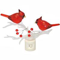 View 5.5" Cardinal on Branch LED Night Light