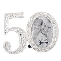 Roman 3.25" x 5" 50th Anniversary Roman Photo Frame