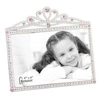 Roman 6" x 6" Princess Crown Roman Photo Frame