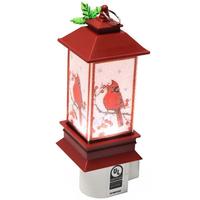 View 6.25" Red Cardinal Lantern Night Light