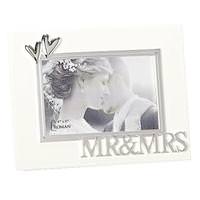 Roman 7" x 7.5" Mr. and Mrs. Roman Photo Frame