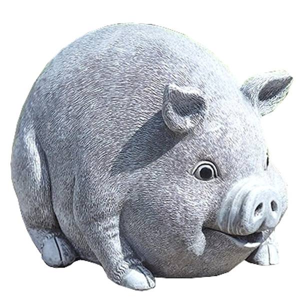 6" Pig Bluetooth Speaker Roman Figurine