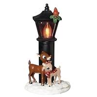 View 7.25" Rudolph and Clarice Flicker Night Light