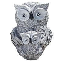 Roman 8" Owl and Baby Roman Figurine