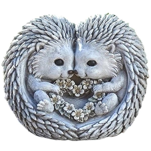 7" Hedgehog Love Roman Figurine