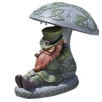 Roman 10" Leprechaun LED Solar
