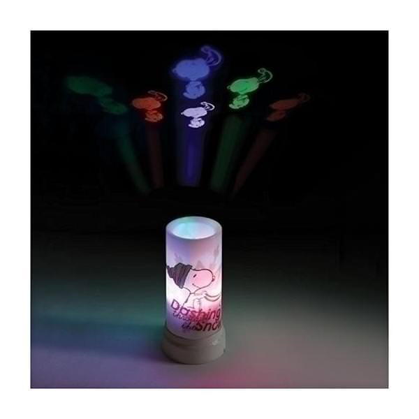 6.5" LED Snoopy Projection Candle