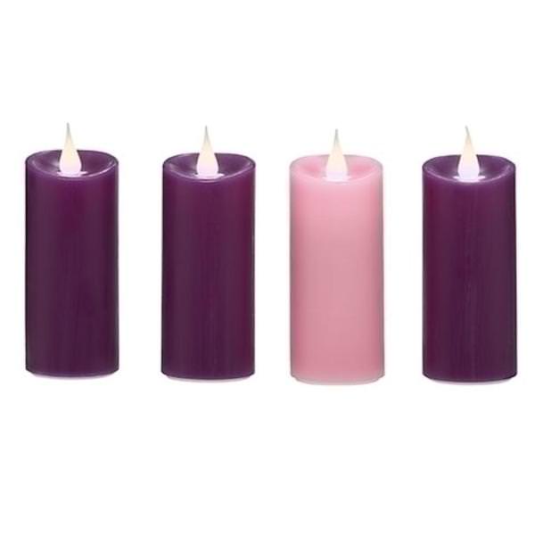 4.5" Motion flame LED String Lights (4 Pack)