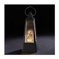 View 11" Battery Operated LED Holy Family Swirl Lantern (Batteries not Included)