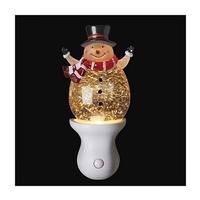 View 7.5" Snowman Swirl Night Light