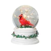 Roman 5.5" Battery Operated LED Tree and Cardinal Dome( Batteries Not Included)