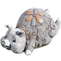 Roman 6" Pig In Rain Boots Roman Figurine