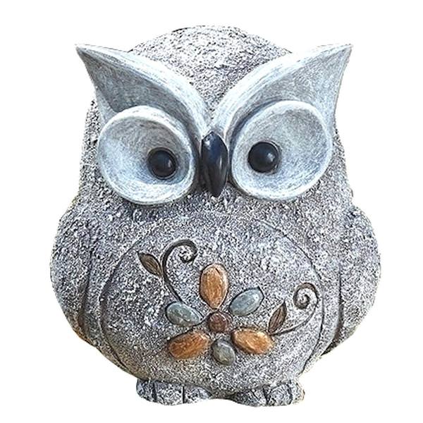 7.7" Owl Roman Figurine