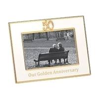 Roman 6.75" x 8" 50th Anniversary Roman Photo Frame