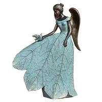 Roman 19.75" Angel and Bird Statue