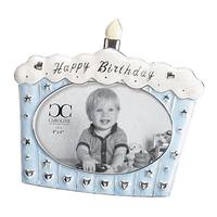 Roman 7" x 7.8" Happy Birthday Cake Roman Photo Frame