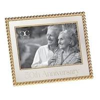Roman 6" x 7" 50th Anniversary Roman Photo Frame