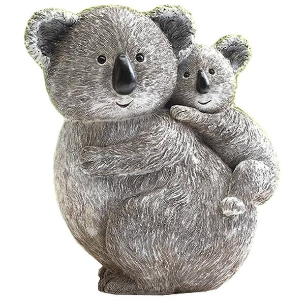 8.5" Koala and Baby Roman Figurine