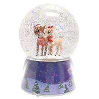Roman 6" Battery Operated Rudolph LED Musical Dome (Batteries not Included)
