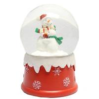 Roman 6" Battery Operated Snowman LED Dome (Batteries not Included)