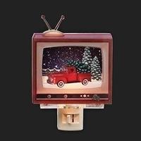 Roman 5" Red 1948 Ford TV Night Light