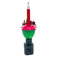 View 7" Christmas Train Bubble Light Night Light