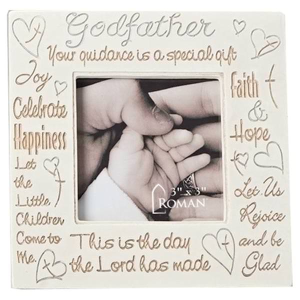 4" x 4" God the Father Frame Roman Photo Frame