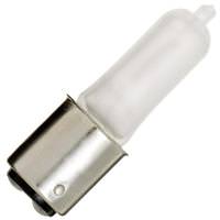 Satco 75 watt 120 volt T4 Double Contact Bayonet Base 2900K Dimmable
