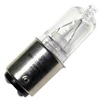 Satco 50 watt 120 volt T4 Double Contact Bayonet Base 2900K Warm White Dimmable