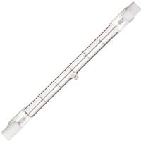 Satco 500 watt 130 volt T3 Recessed Single Contact Base 3000K Natural White Clear